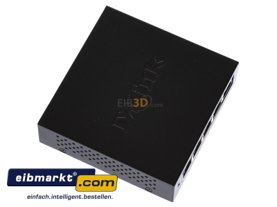 View top left DLink Deutschland DGS-105/E Network switch Ethernet Fast Ethernet - 
