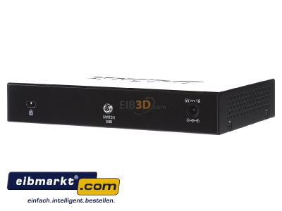 Ansicht hinten DLink Deutschland DGS-108/E Gigabit Switch 8-Port Layer 2 