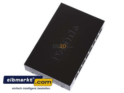 View top left DLink Deutschland DGS-108/E Network switch Ethernet Fast Ethernet - 
