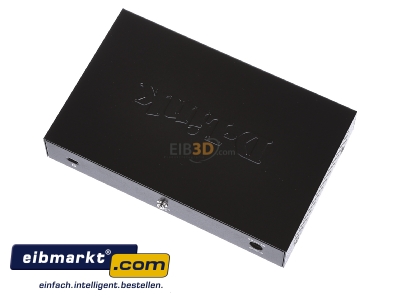 Top rear view DLink Deutschland DGS-108/E Network switch Ethernet Fast Ethernet - 
