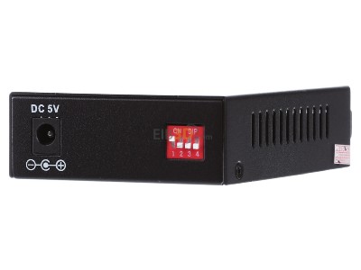 Back view Microsens MS400240 Media converter 
