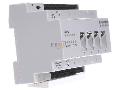View on the left Rutenbeck SR 10TX GB PoE Network switch 
