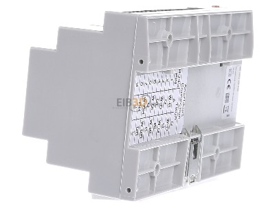 Ansicht rechts Rutenbeck SR 10TX GB PoE Gigabit-Switch fr REG Montage 