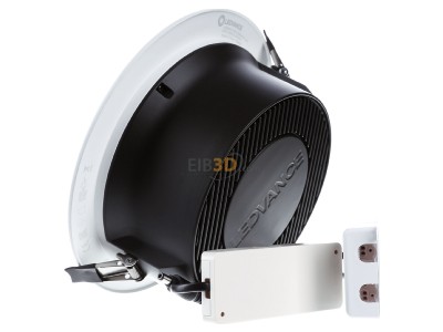 Ansicht rechts LEDVANCE DLUGRDN195PFM21W830 LED-Downlight 3000K UGR19 