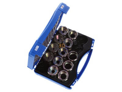 Ansicht oben links Klauke HD13SET Presseinsatzset 10-300 qmm 