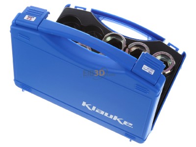 Ansicht oben hinten Klauke HD13SET Presseinsatzset 10-300 qmm 