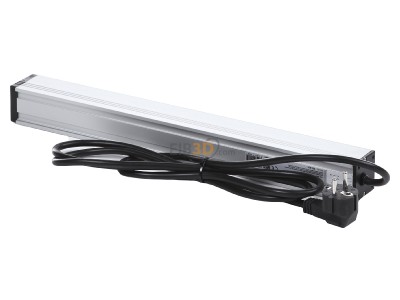 Ansicht oben hinten Bachmann 333.616 19 Zoll Steckdosenleiste, Mehrfachsteckdose 12fach 1HE 12fach IEC, 