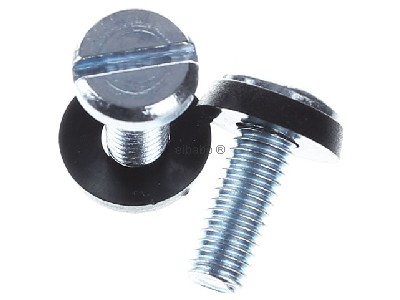 Ansicht oben hinten Rittal DK 7094.110 (VE50) Schlitzschraube M6x16mm EL 7094.110 (Inhalt: 50)
