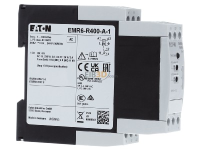 Ansicht links Eaton EMR6-R400-A-1 Isolationsw�chter 0-400VAC 1-100Kohm 