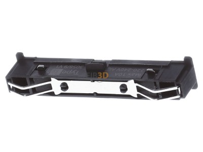 Ansicht hinten SG Leuchten 003059 Verbindungsst�ck ZIP 230V mit Stromf�hrung schwarz,_- Aktionsartikel