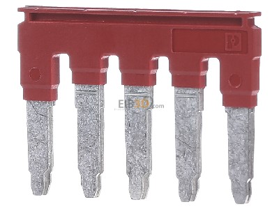 Ansicht hinten Phoenix FBS 5-10 Steckbrcke 5-polig, rot 