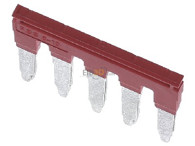 Ansicht oben vorne Phoenix FBS 5-10 Steckbrcke 5-polig, rot 