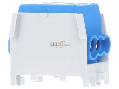 View on the left Pollmann HLAK 25-1/4 M2 blau Power distribution block 

