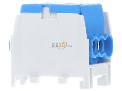 View on the right Pollmann HLAK 25-1/4 M2 blau Power distribution block 
