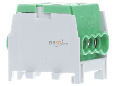 View on the left Pollmann HLAK 25-1/6 M2 grn Power distribution block 
