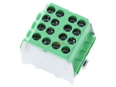 View top right Pollmann HLAK 25-1/6 M2 grn Power distribution block 
