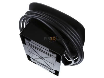 Top rear view Pracht ALPHAMONOXT1024 Wallbox Charging station ALPHAMONO XT 1024 1xTpy2 with 5.50m cable
