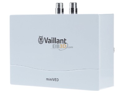 Front view Vaillant miniVED H 3/3 Instantaneous water heater 3,5kW 
