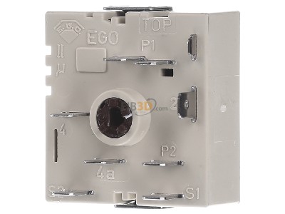 Back view EGO 5055021100 Energy regulator 2-circuit 
