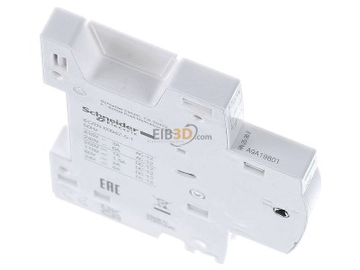 View top left Schneider Electric A9A19801 Auxiliary switch for modular devices 
