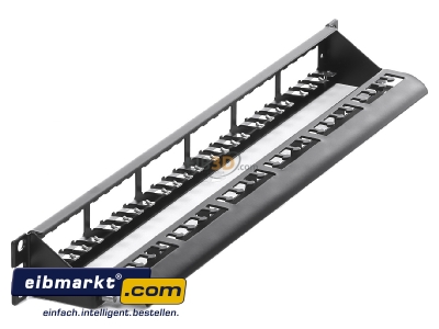 Ansicht oben rechts Panduit CP24WSBLY Patch-Panel 482,6mm (19