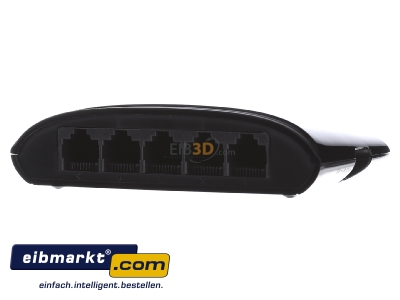 Ansicht hinten DLink Deutschland DES-1005D/E 5-Port Switch 10/100Mbit,NWay 