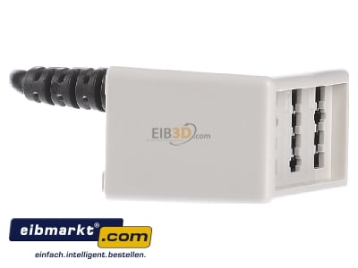View on the left Metz Connect WE 8-NFN 0,1m Adapter RJ45 8(8) / TAE NFN 
