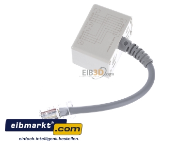 View top right Metz Connect 130608480101-E Adapter RJ45 8(8) / 2x RJ45 8(4)
