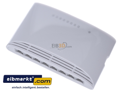 Top rear view DLink Deutschland DGS-1008D/E Network switch Ethernet Fast Ethernet
