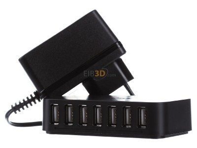 Front view DLink DUB-H7/E USB-Hub 7 A-ports 
