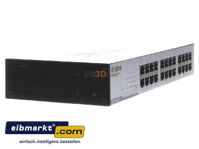 Ansicht links DLink Deutschland DES-1024D/E 24-Port Ethernet Switch 24x10/100Mbit 
