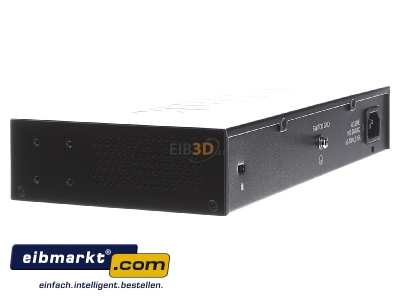 View on the right DLink Deutschland DES-1024D/E Network switch 2410/100 Mbit ports
