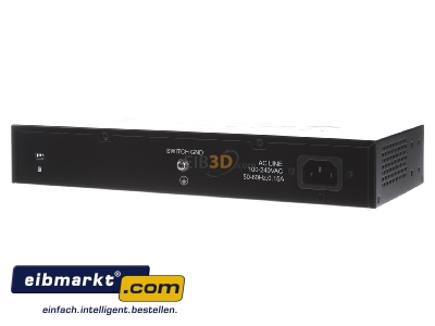 Ansicht hinten DLink Deutschland DES-1024D/E 24-Port Ethernet Switch 24x10/100Mbit 