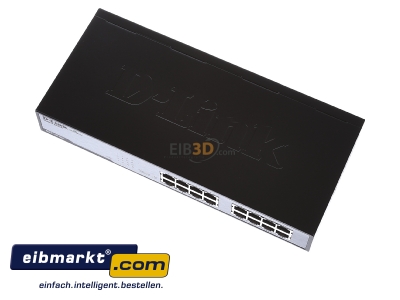 View up front DLink Deutschland DGS-1016D/E Network switch Ethernet Fast Ethernet - 
