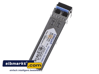 Top rear view Hirschmann INET M-SFP-LX/LC Module for active network component
