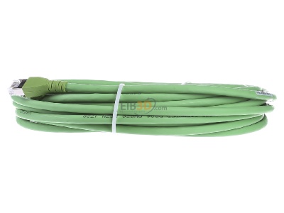 View on the right CommScope/AMP Netconn TN-6000A gn 10,0m RJ45 8(8) Patch cord 6A (IEC) 10m 
