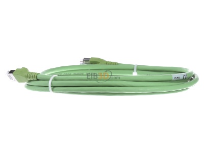 View on the right CommScope/AMP Netconn TN-6000A gn 3,0m RJ45 8(8) Patch cord 6A (IEC) 3m 
