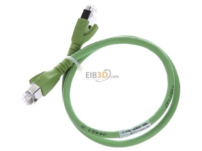 View top right CommScope/AMP Netconn TN-6000A gn 0,5m RJ45 8(8) Patch cord 6A (IEC) 0,5m 
