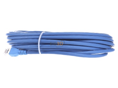 Ansicht rechts CommScope/AMP Netconn TN-6000A bl 10,0m Patchkabel Kat.6A S/FTP RJ45/RJ45, blau 