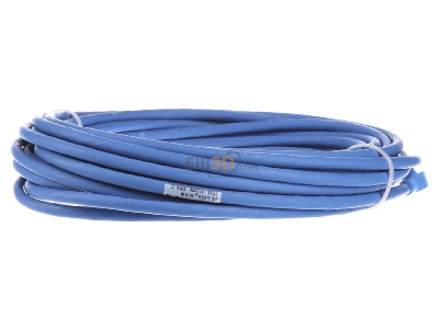 Ansicht hinten CommScope/AMP Netconn TN-6000A bl 10,0m Patchkabel Kat.6A S/FTP RJ45/RJ45, blau 