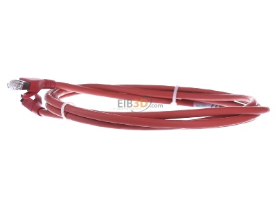 Ansicht rechts CommScope/AMP Netconn TN-6000A rt 2,0m Patchkabel Kat.6A S/FTP RJ45/RJ45, rot 