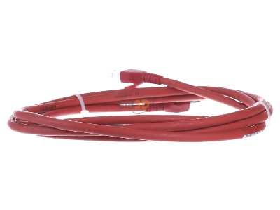 Ansicht hinten CommScope/AMP Netconn TN-6000A rt 2,0m Patchkabel Kat.6A S/FTP RJ45/RJ45, rot 