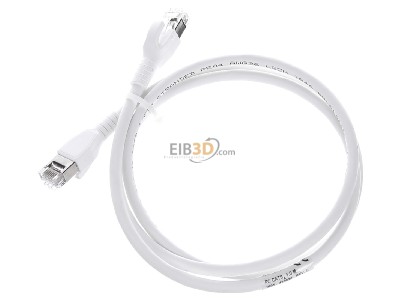 View top right CommScope/AMP Netconn TN-6000A ws 1,0m RJ45 8(8) Patch cord 6A (IEC) 1m 
