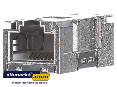 Back view Metz Connect 1401200810MI 2x RJ45 plug/plug connector
