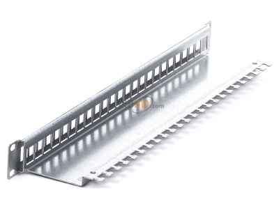 View top right Rutenbeck PP-UM A-24/1 Patch panel copper 24x RJ45 8(8) 
