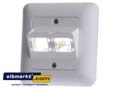 Front view Reichle&De-Massari R306006 Data outlet white
