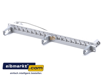 Ansicht oben vorne Reichle&De-Massari R305889 Patchpanel 16 Port, leer 