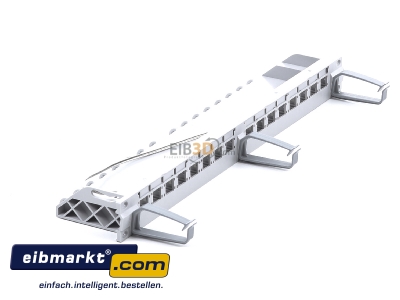 Ansicht oben links Reichle&De-Massari R305889 Patchpanel 16 Port, leer 