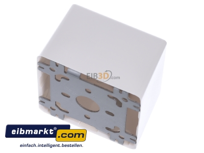 Top rear view Reichle&De-Massari R310786 Data outlet white
