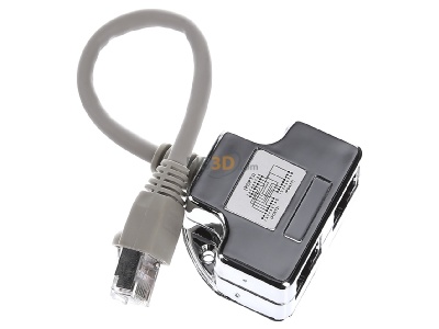 Ansicht oben links Rutenbeck T-ADAP Ethernet/ISDN Adapter Sharing Ethern./ISDN 